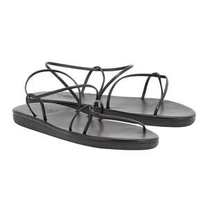 ANCIENT GREEK SANDALS Proorismos Black Sandals